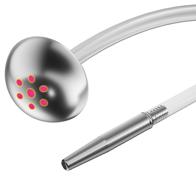 Jet Shower - vízálló anális dugó 20,5 cm, 7 mm átmérőjű - Image 6