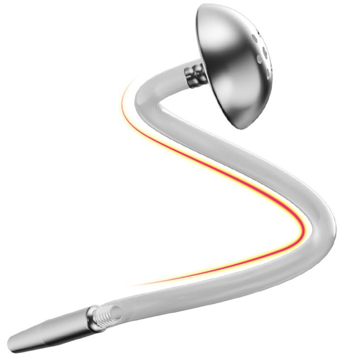 Jet Shower - vízálló anális dugó 20,5 cm, 7 mm átmérőjű - Image 7