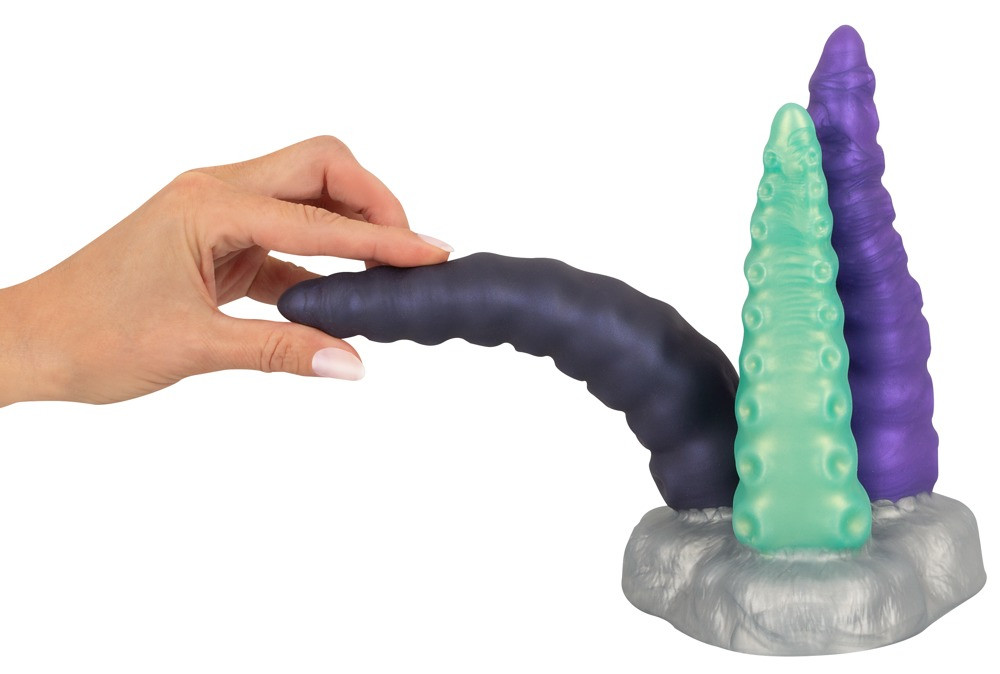Triple Dildo Tri Tentak – prémium hármas dildó 19 cm - Image 8
