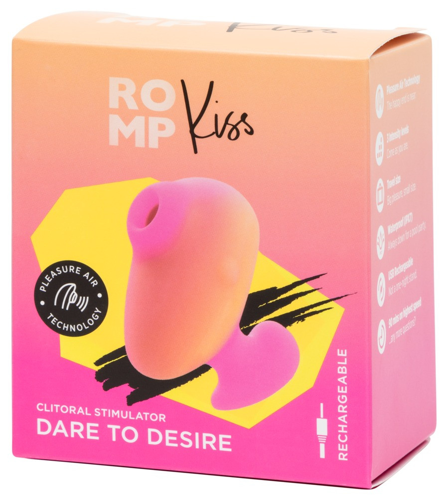 Kiss Orange & Pink – csiklóizgató prémium minőségben - Image 2