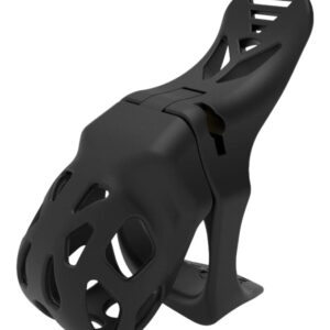 Komplit Cage – prémium fekete péniszgyűrű 8 x 3,5 cm