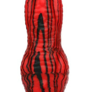 Gode Fantasy Pytkor – piros-fekete prémium műpénisz 20 cm