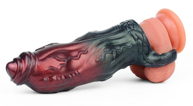 Monster Luirix – prémium maszturbátor hajlított formával - Image 4