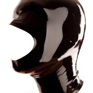 Openose Black – prémium latex maszk érzéki védelemhez