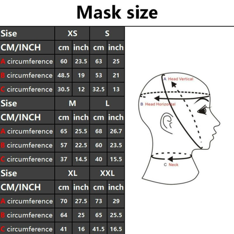 Openose Black – prémium latex maszk érzéki védelemhez - Image 3