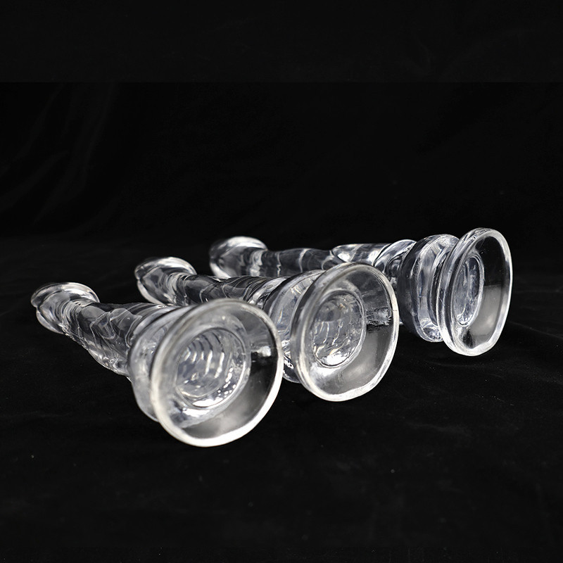 Gode Tigstrike M – átlátszó prémium péniszformáló 18 cm - Image 3
