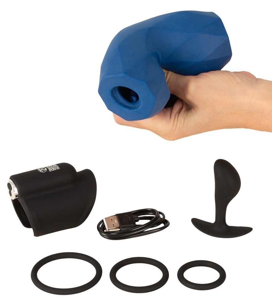 Prémium férfi szexjáték szett – 4 fekete kiegészítő - Image 4