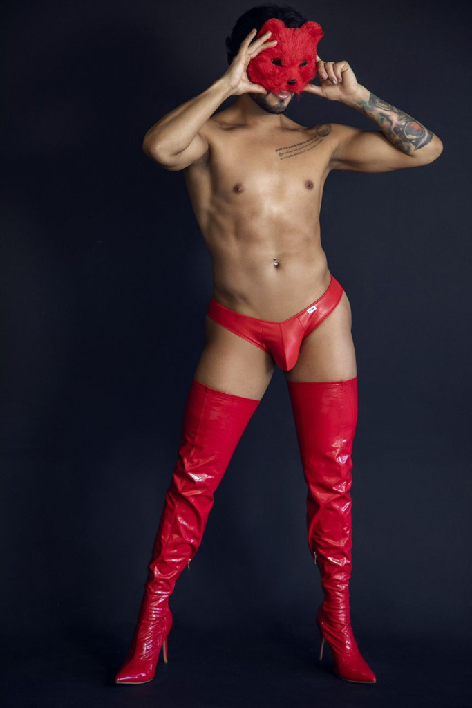 REDIOLIS Jockstrap – prémium férfi alsónemű vörös színben - Image 9