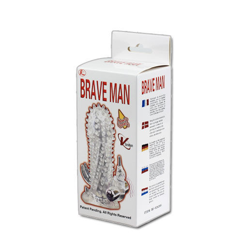 BAILE Brave Man – péniszextender vibrátorral - Image 4