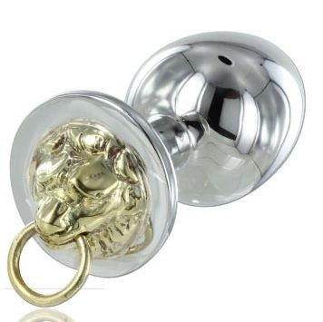 METAL HARD – acél anális plug Tiger