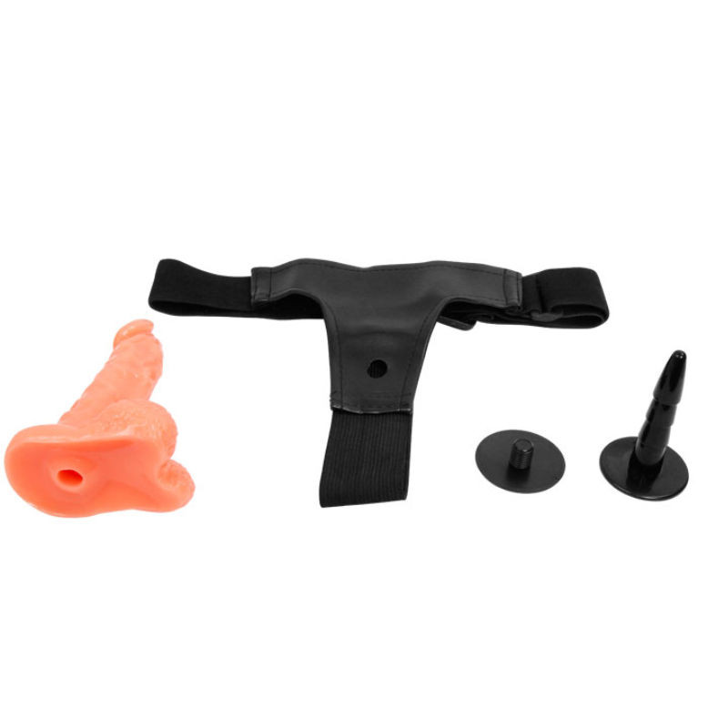 Baile – realistikus pénisz és állítható szexi fehérnemű 15,5 cm - Image 5