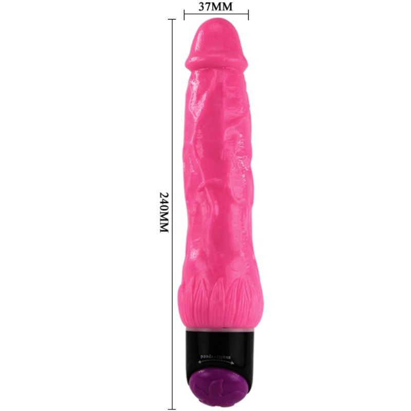 BAILE – színes, élethű vibrátor 24 cm hosszú - Image 2