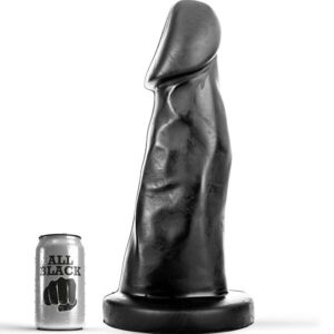 ALL BLACK – 27 cm-es prémium dildó