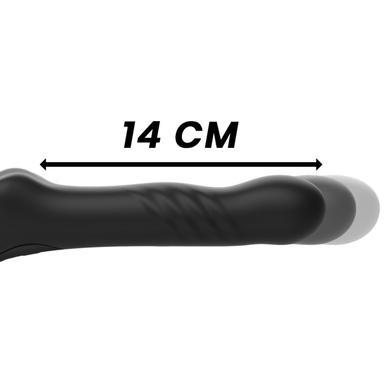 IBIZA - távirányítós, strap-on vibrátor fel-le mozgással - Image 7