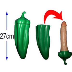 DIABLO PICANTE – zöldpaprika ízesítésű pénisz vibrátor