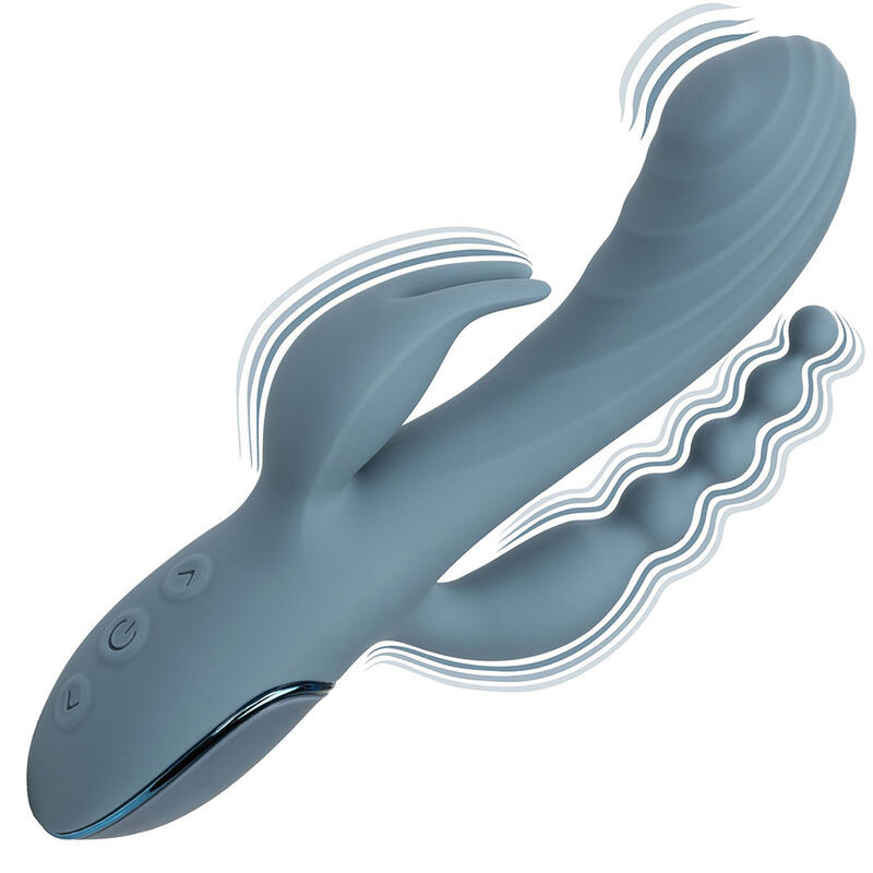CALEXOTICS – prémium hármas vibrátor szürkében - Image 7