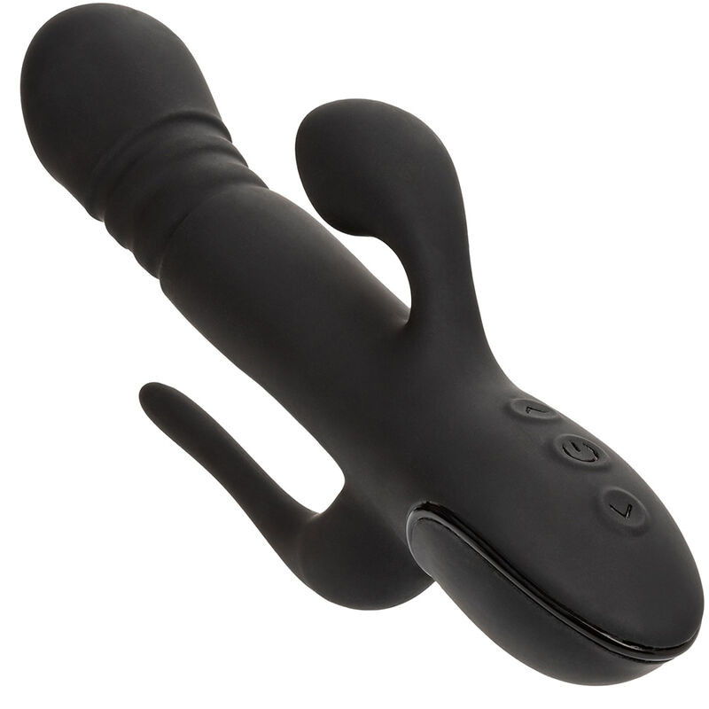 CalExotics – hármas élvezetű vibrátor fekete színben - Image 5