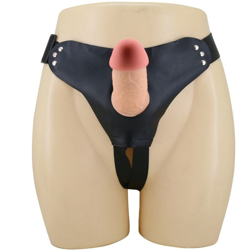 Pretty Love Mavis – univerzális tanga dildóval, 19 cm - Image 3