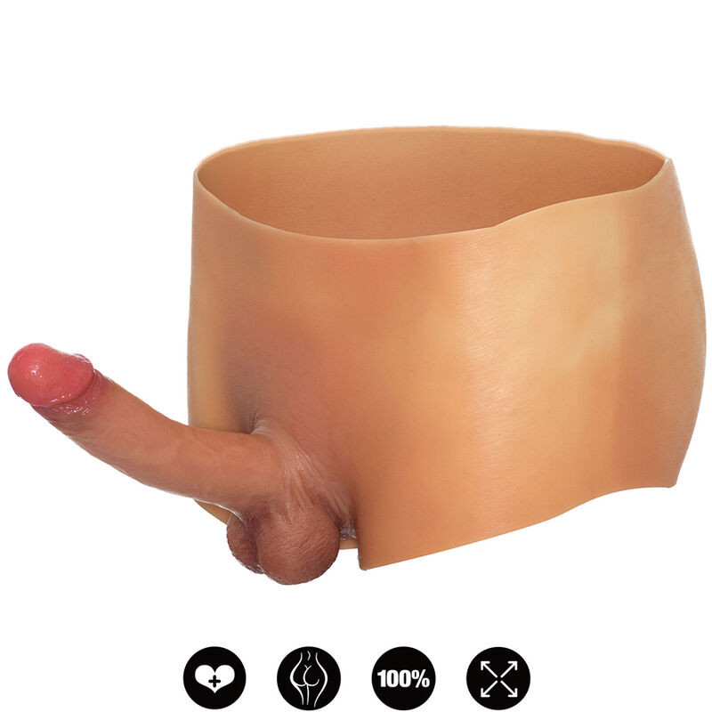 HIDDEN DESIRE – érzéki boxer 18 cm-es pénisszel S/M méretben