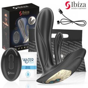 Ibiza – viselhető vibrátor G-pont és csiklóizgatással, távirányítóval