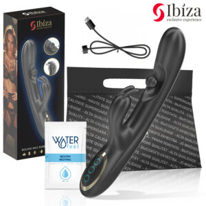 IBIZA – erőteljes nyuszi vibrátor masszírozó gyönggyel