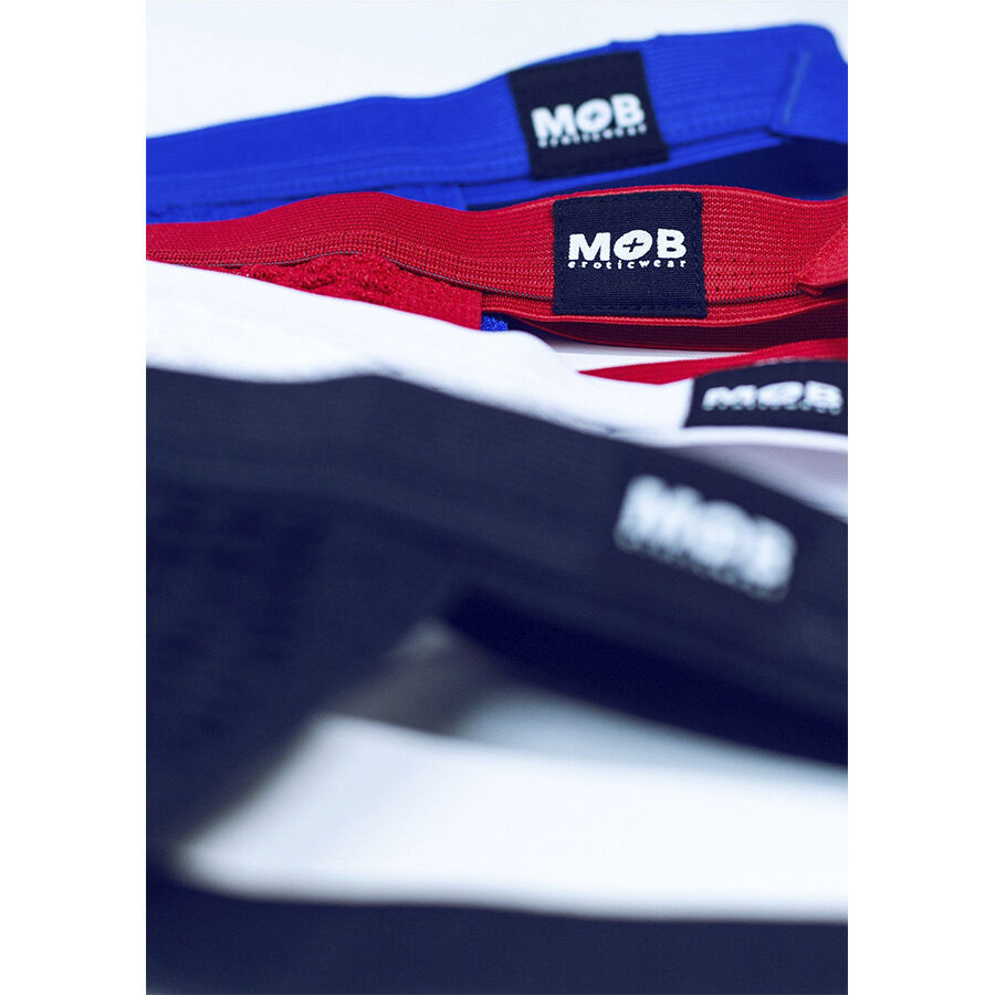 MOB – prémium fekete jockstrap fürdőruha L méret - Image 3