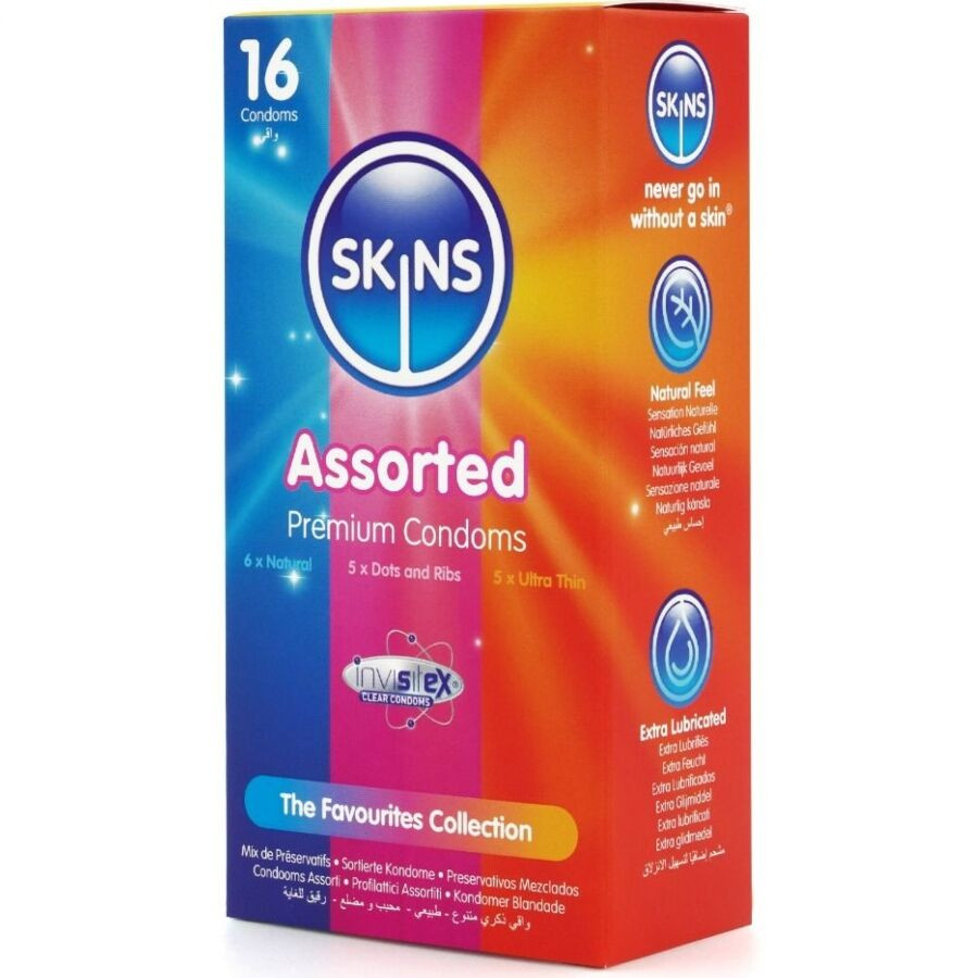 SKINS - prémium óvszer válogatás 16 db-os csomag - Image 2