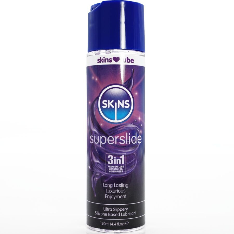 SKINS – prémium szilikon alapú síkosító 130 ml