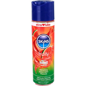 SKINS – gyümölcsös vízbázisú kenőanyag dinnyével 130 ml