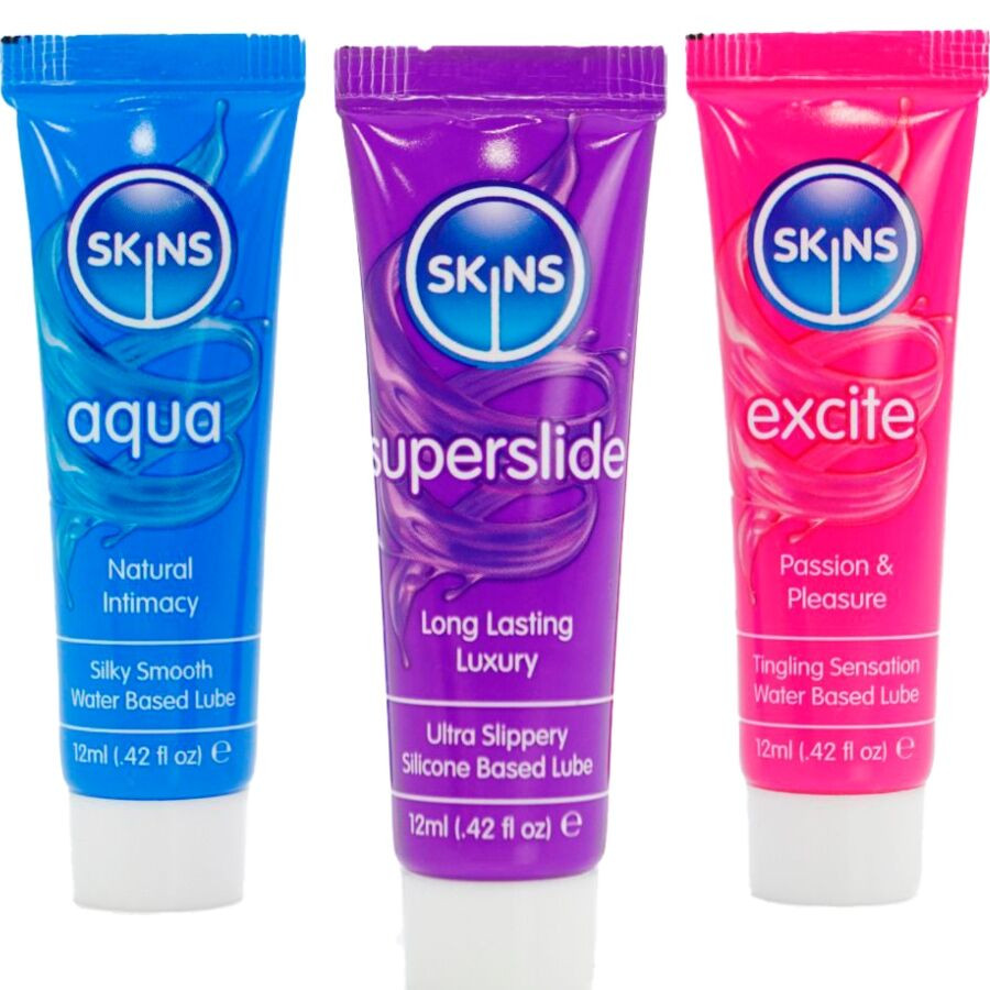 SKINS Vital Lubes Kit – prémium síkosítók 3 x 12 ML - Image 2