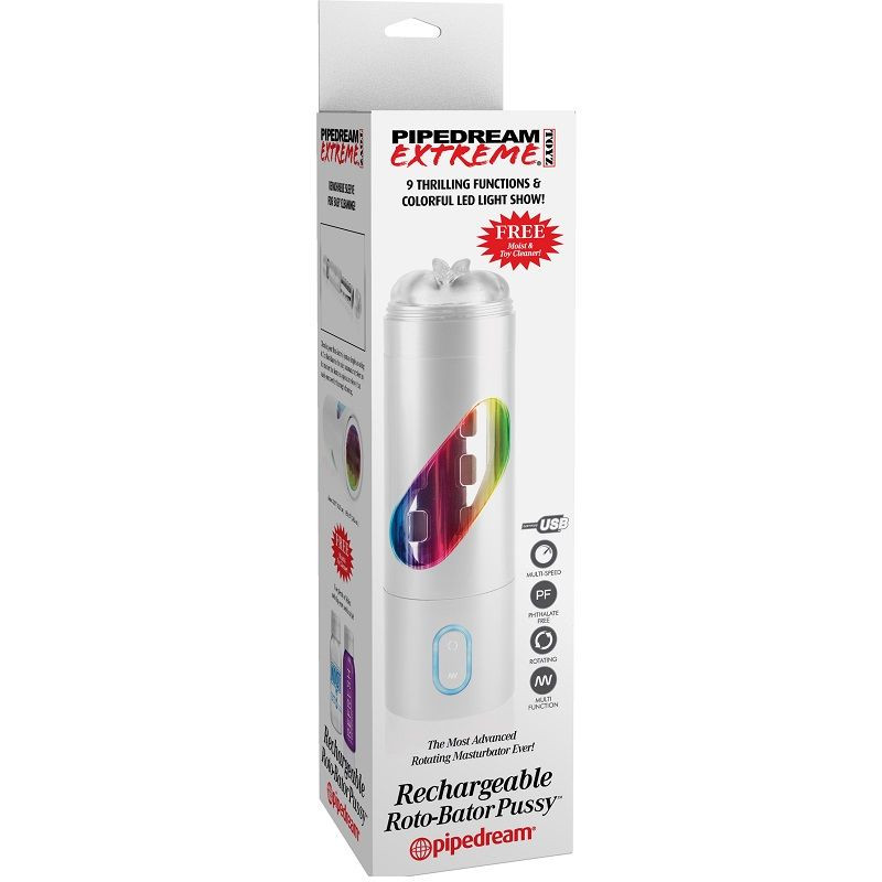 EXTREME TOYZ – forgó férfi maszturbátor USB újratöltve - Image 6