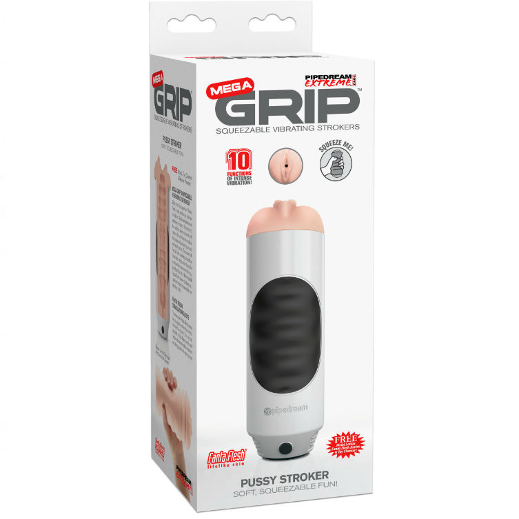 EXTREME TOYZ – vibráló vagina maszturbátor prémium élményhez - Image 2