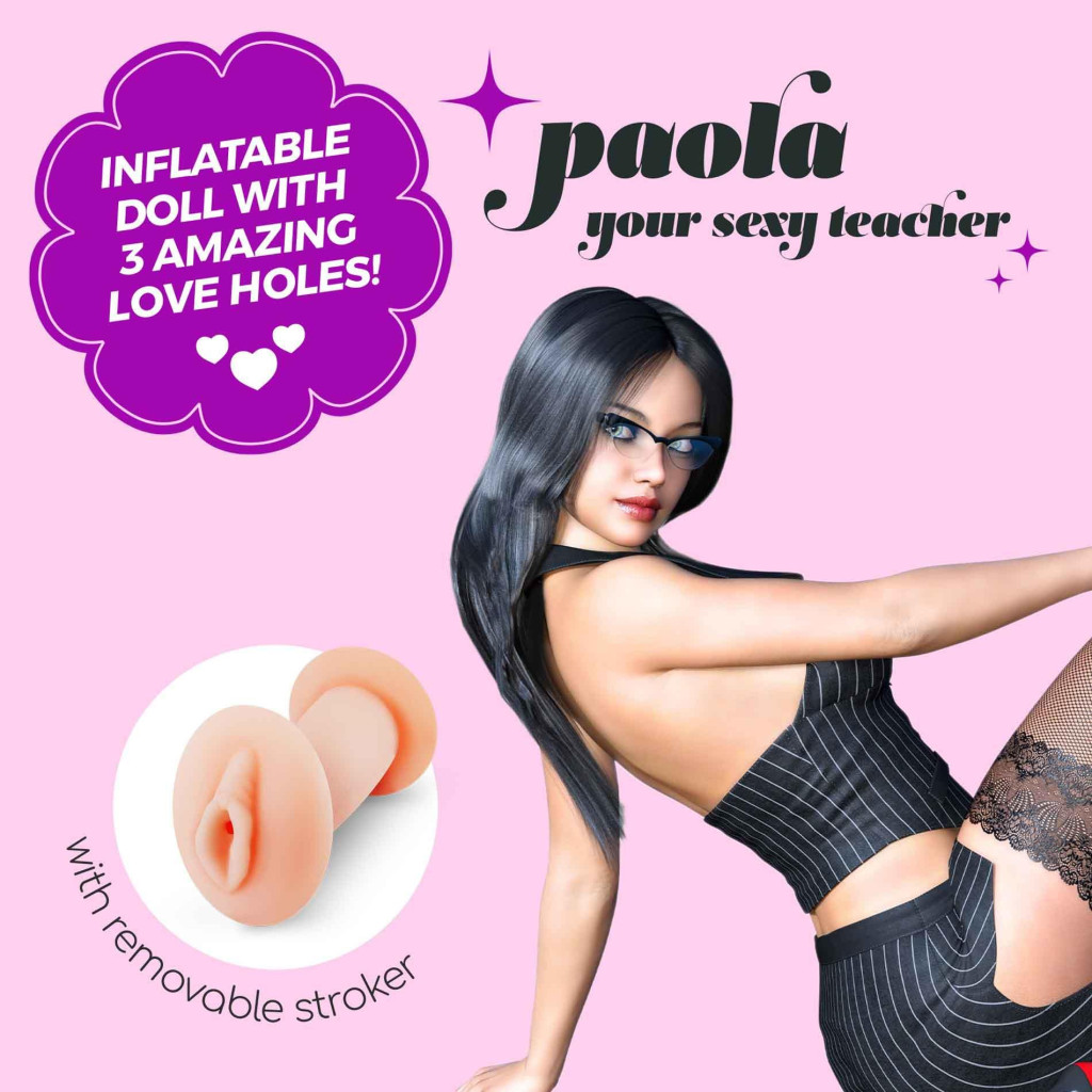 CRUSHIOUS PAOLA – felfújható szexbaba érzéki maszturbátorral - Image 2