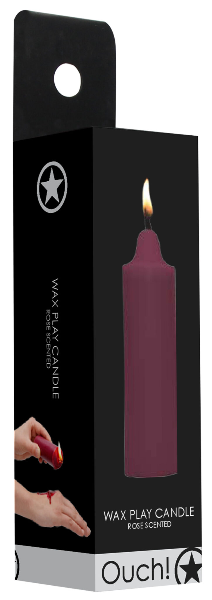 Sm Wax Candle – rózsaszín illatgyertya érzéki hangulathoz - Image 2
