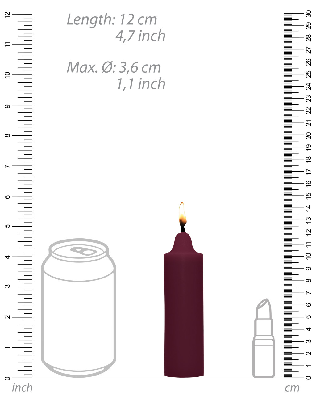 Sm Wax Candle – rózsaszín illatgyertya érzéki hangulathoz - Image 4