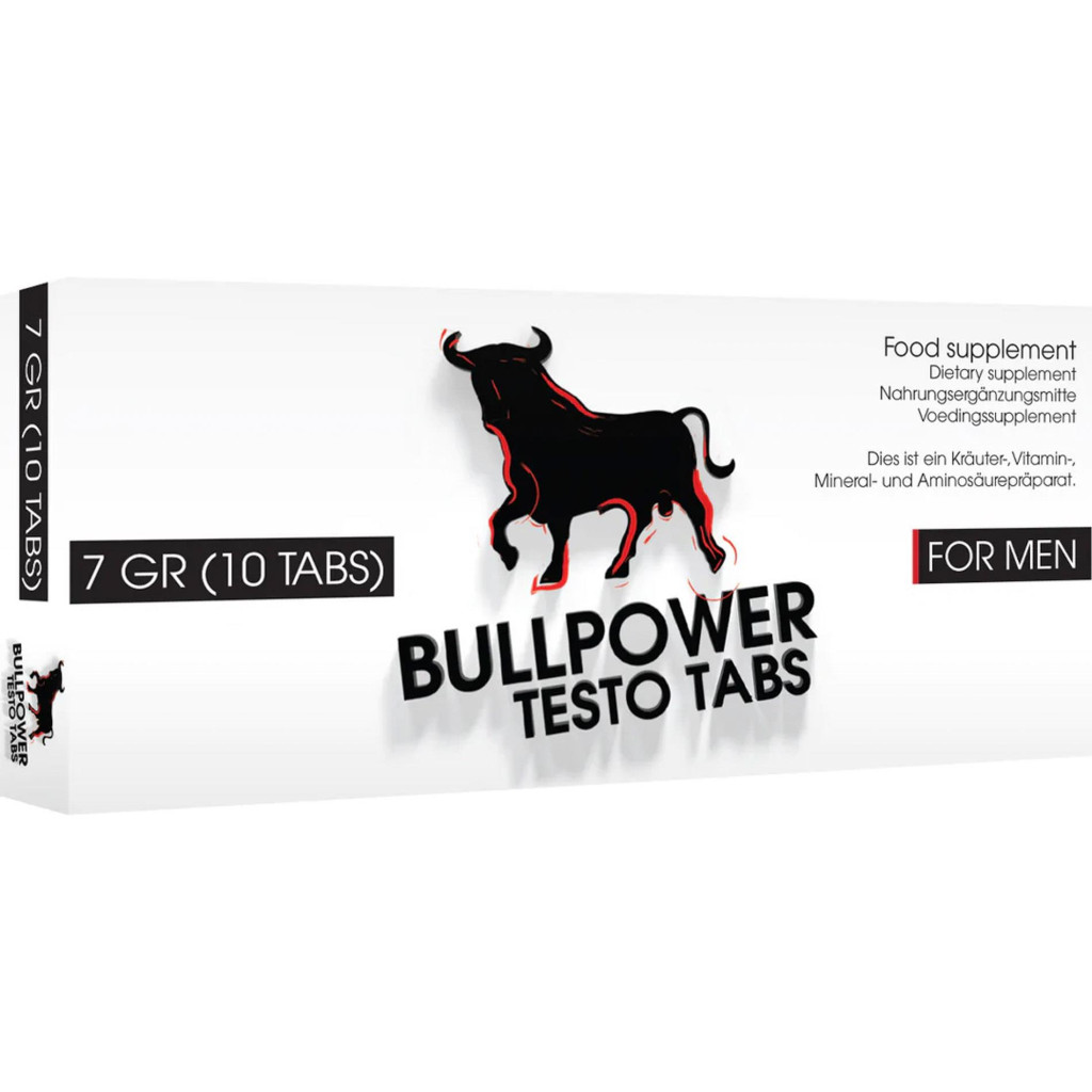 Bull Power Testo Tabs – stimuláló tesztoszteron tabletták