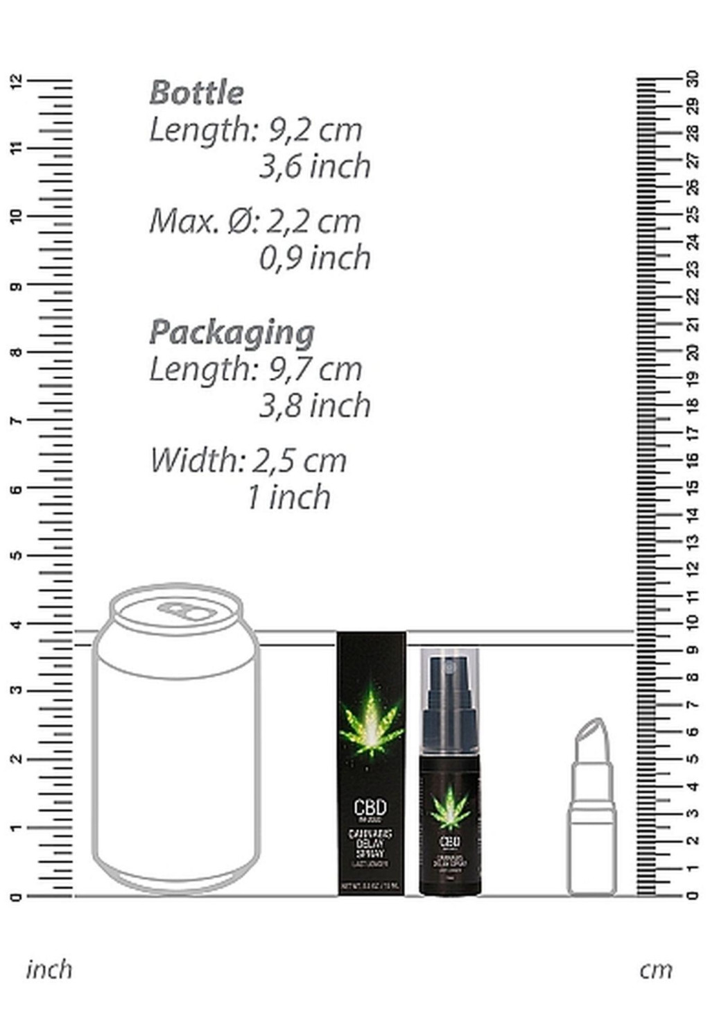 CBD Kannabisz Késleltető Spray – 15 ml - Image 6