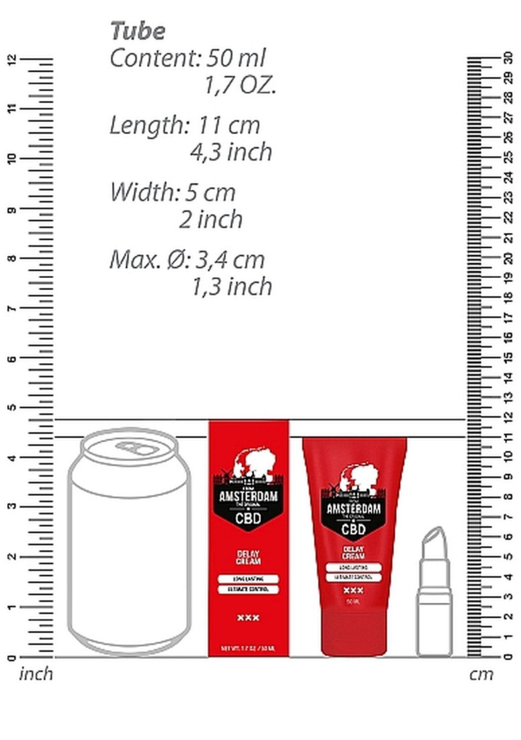 Original CBD from Amsterdam – késleltető krém 50 ml - Image 4