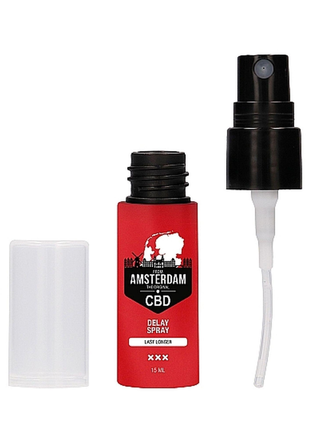 CBD Amsterdam – késleltető spray intim pillanatokhoz, 15 ml - Image 2