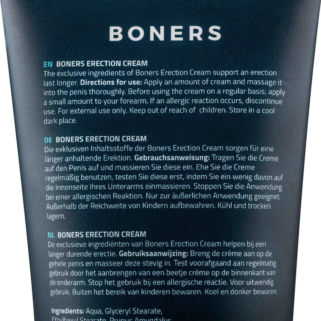 Boners – prémium erekciós krém 100 ml - Image 4