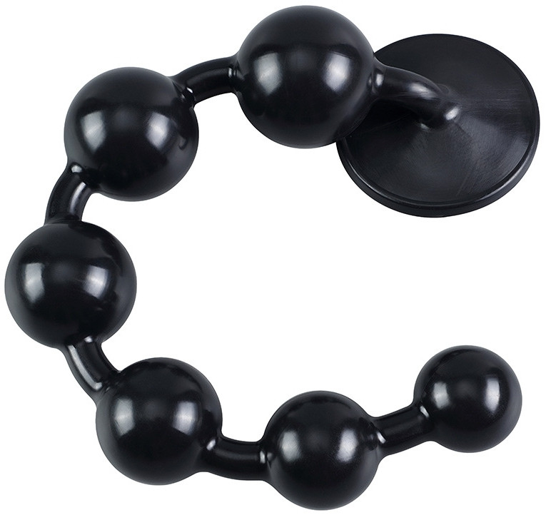 Somass – prémium fekete intim golyók 48 cm hosszú - Image 3