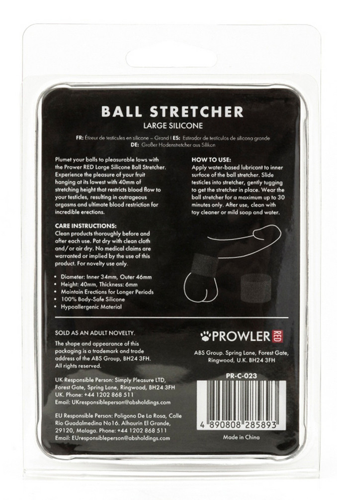 Ballstretcher Stretch L - Prémium golyónyújtó fekete - Image 4