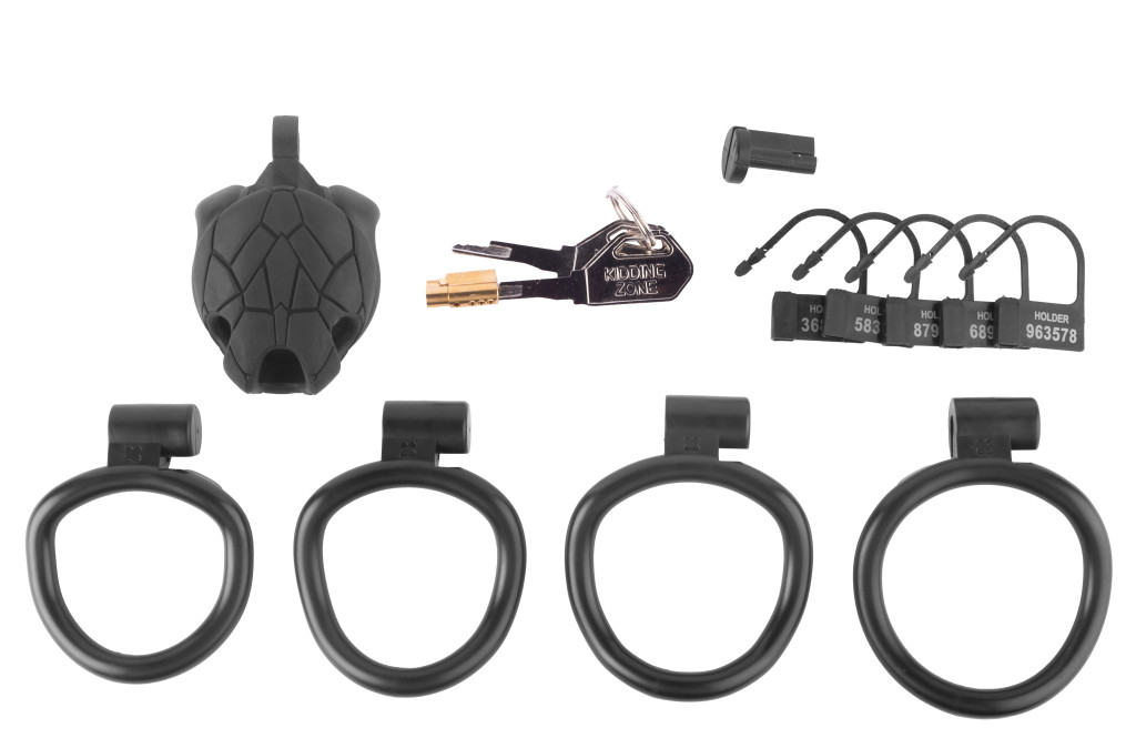 Black Python Cage S – prémium intim ketrec (5 x 3 cm) - Image 3