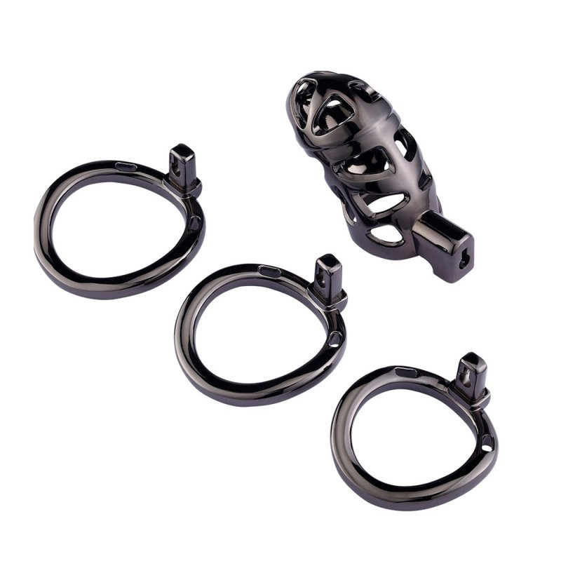 Very Lock – férfi örömláda, 10,5 x 3,5 cm, fekete - Image 3