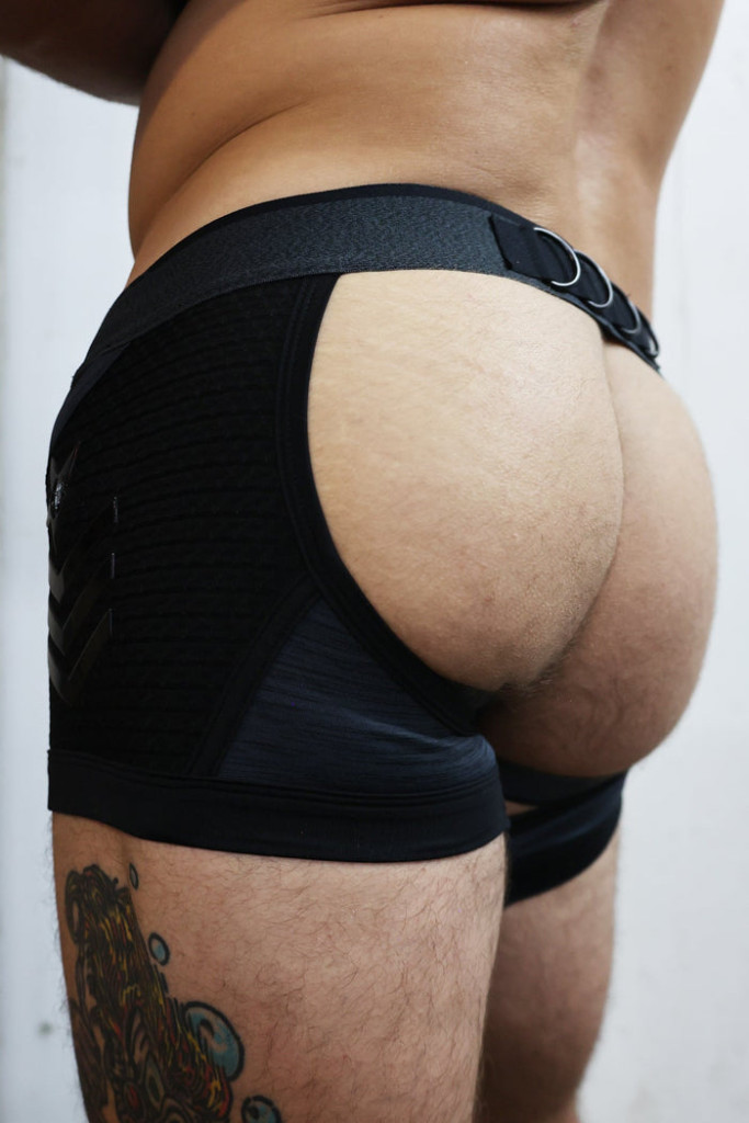 Jock Boxer – stílusos, érzéki férfi alsónemű feketében - Image 6