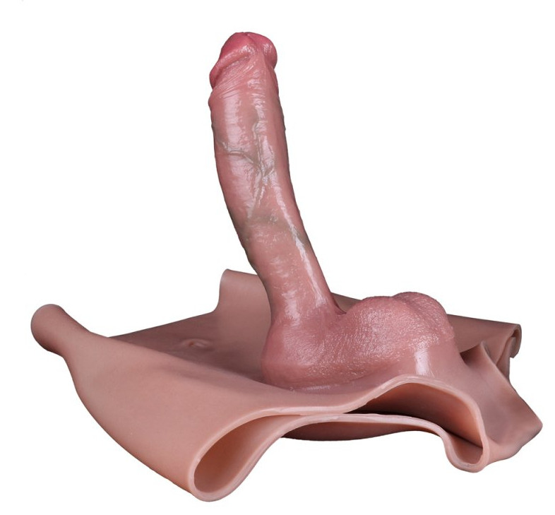 Pelmix Hollow Belt – 20 cm-es üreges dildó 5 cm átmérővel - Image 3
