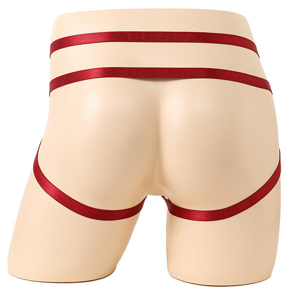 Lanières Ring – szenvedélyes piros jockstrap - Image 2