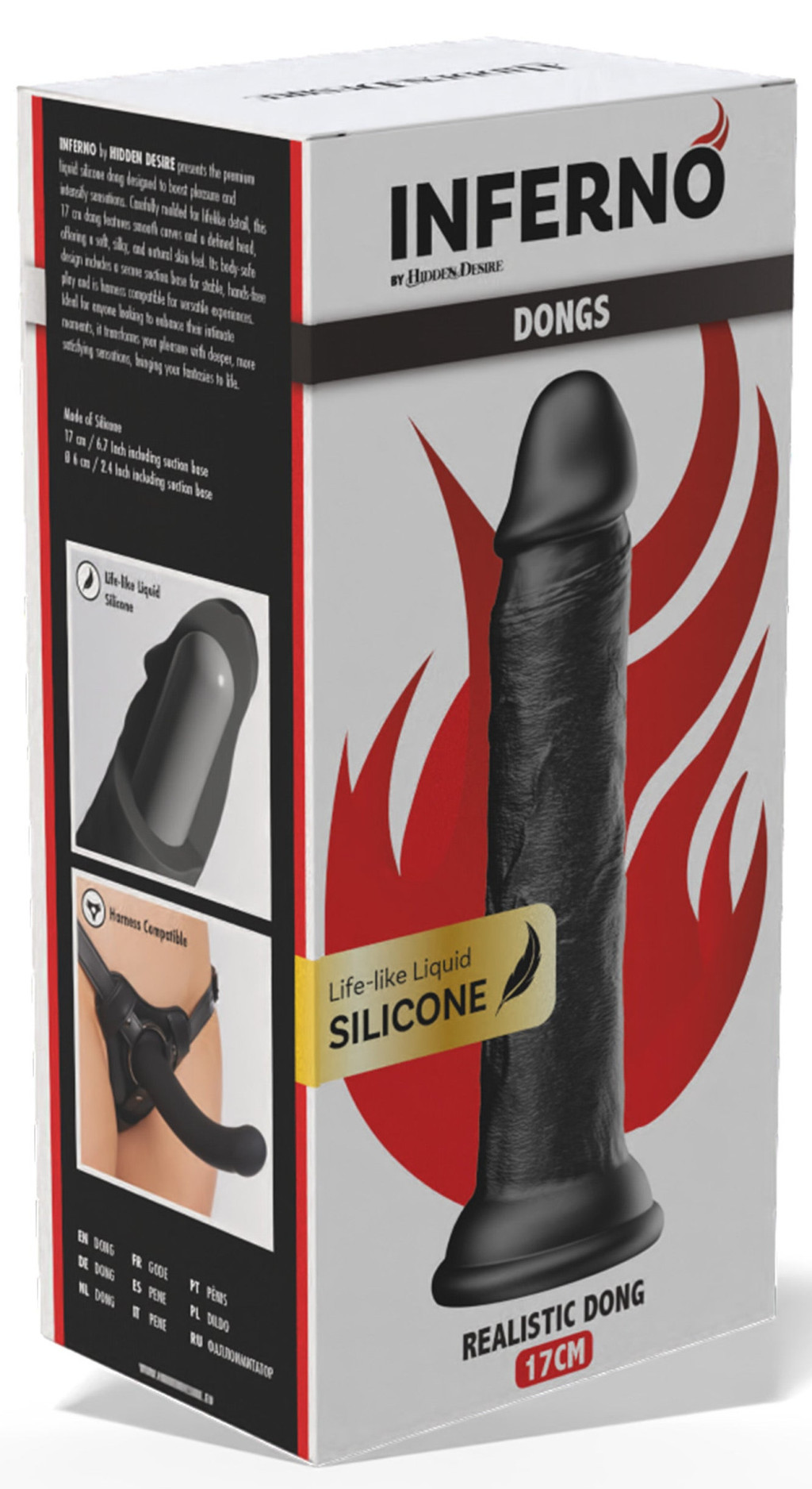 Good Dickdong Noir – prémium maszturbátor 15 cm x 3,2 cm - Image 2