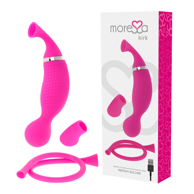 MORESA - Kirk Duo – vízálló prémium szilikon masszírozó - Image 2