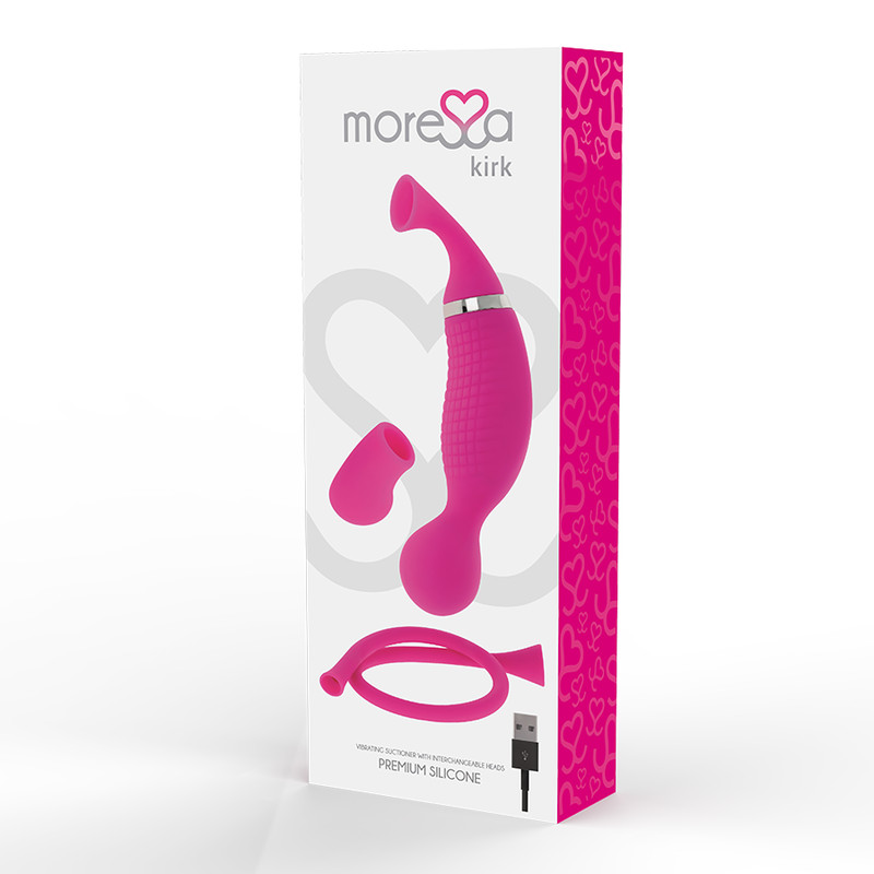 MORESA - Kirk Duo – vízálló prémium szilikon masszírozó - Image 4